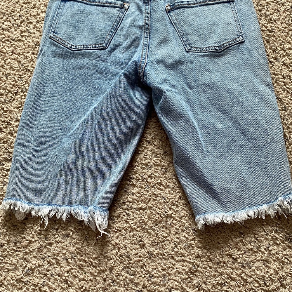 Wild Fable Ripped High Rise Jean Shorts - Picture 7 of 11